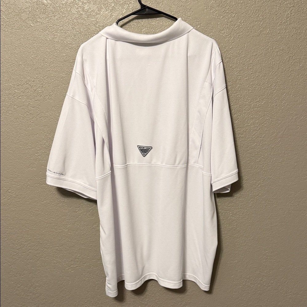 Columbia PFG (Performance Fishing Gear) short-sleeve polo men’s 3X - Picture 4 of 6